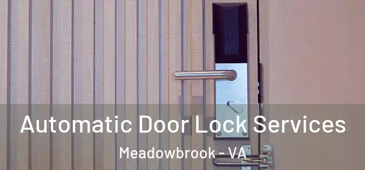 Automatic Door Lock Services Meadowbrook - VA
