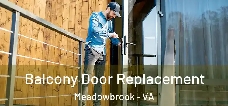  Balcony Door Replacement Meadowbrook - VA
