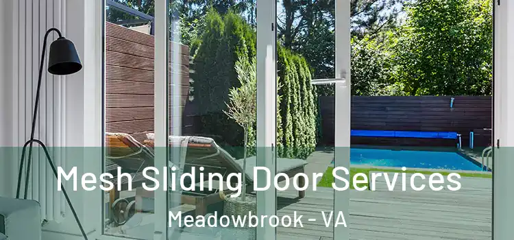 Mesh Sliding Door Services Meadowbrook - VA