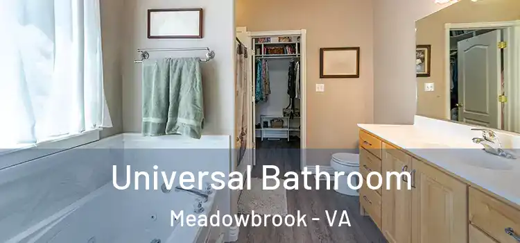  Universal Bathroom Meadowbrook - VA
